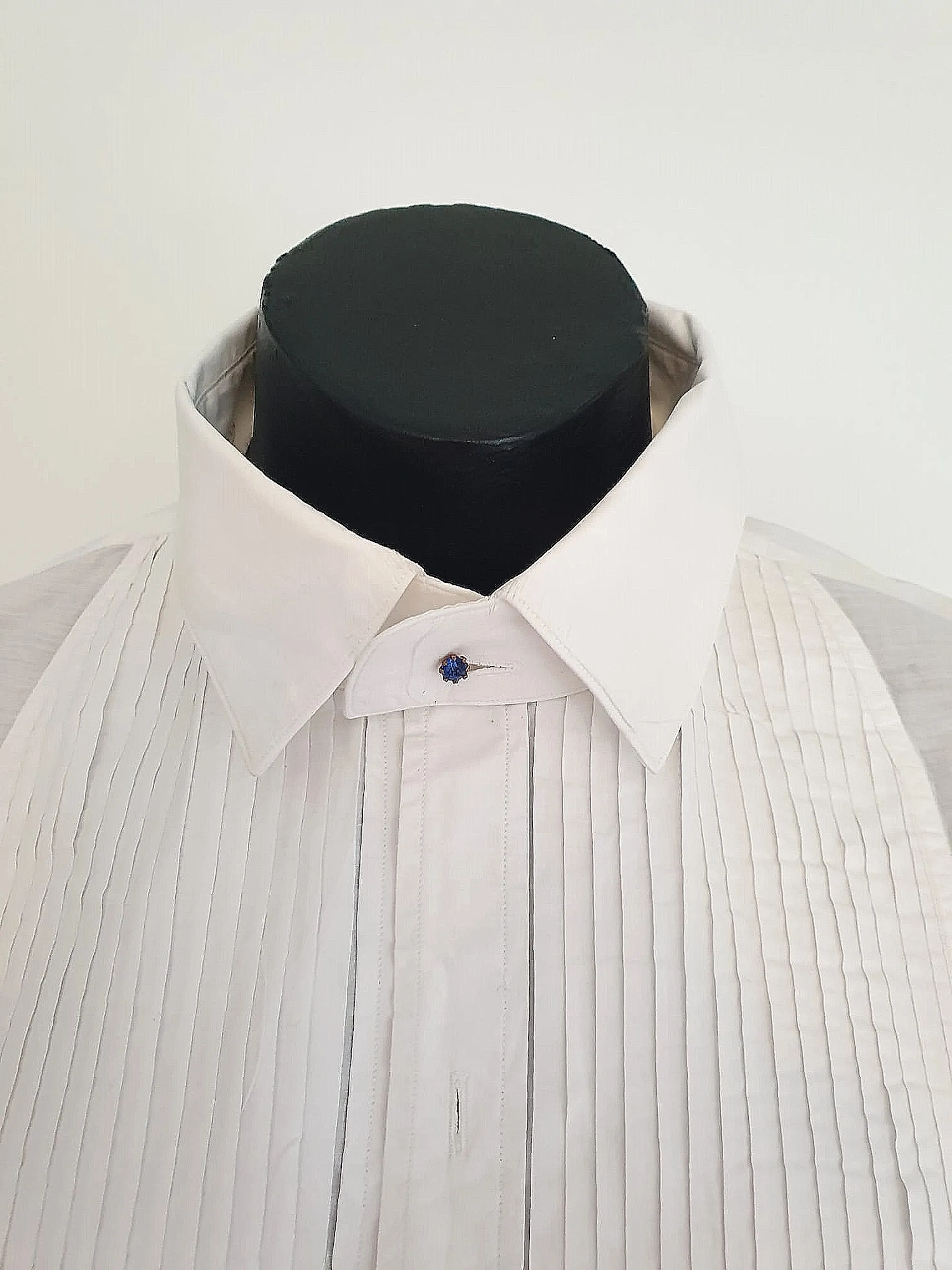 1920s Detachable White Work Collar by Pelaco - Size 16