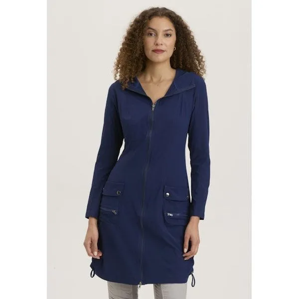 Active Rufino Jacket Dress in Navy