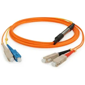 Addon 1M Sc (Male) To Sc (Male) Orange Om1 & Os1 Duplex Fiber Mode Conditioning Cable