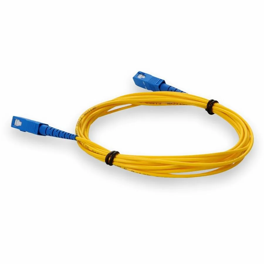 AddOn 2m SC (Male) to SC (Male) Yellow OS2 Simplex Fiber OFNR (Riser-Rated) Patch Cable ADD-SC-SC-2MS9SMF