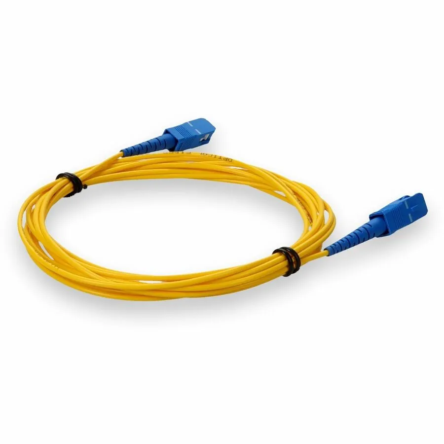 AddOn 2m SC (Male) to SC (Male) Yellow OS2 Simplex Fiber OFNR (Riser-Rated) Patch Cable ADD-SC-SC-2MS9SMF