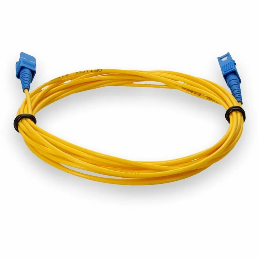 AddOn 2m SC (Male) to SC (Male) Yellow OS2 Simplex Fiber OFNR (Riser-Rated) Patch Cable ADD-SC-SC-2MS9SMF