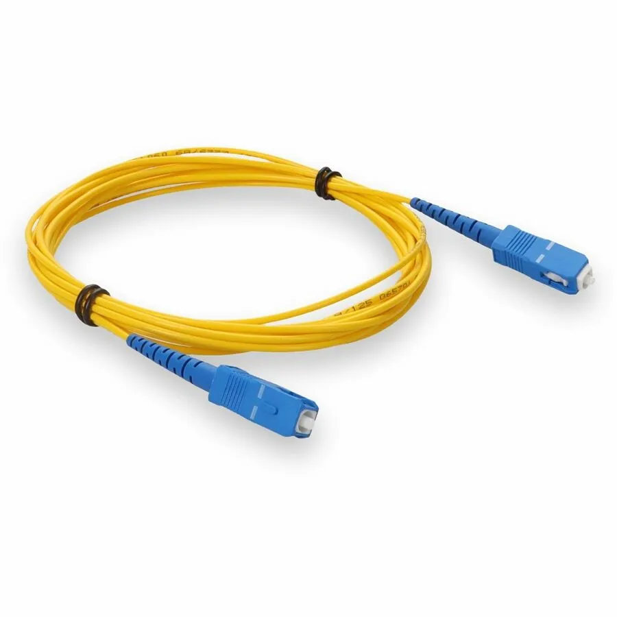 AddOn 2m SC (Male) to SC (Male) Yellow OS2 Simplex Fiber OFNR (Riser-Rated) Patch Cable ADD-SC-SC-2MS9SMF