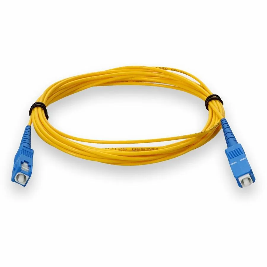 AddOn 2m SC (Male) to SC (Male) Yellow OS2 Simplex Fiber OFNR (Riser-Rated) Patch Cable ADD-SC-SC-2MS9SMF