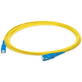 AddOn 31m SC (Male) to SC (Male) Straight Yellow OS2 Simplex LSZH Fiber Patch Cable ADD-SC-SC-31MS9SMFLZ