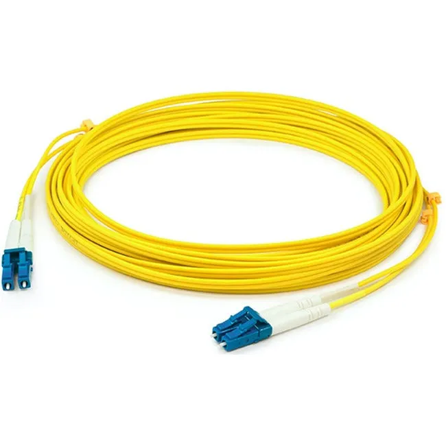 AddOn 96m LC (Male) to LC (Male) Straight Yellow OS2 Duplex LSZH Fiber Patch Cable ADD-LC-LC-96M9SMFLZ