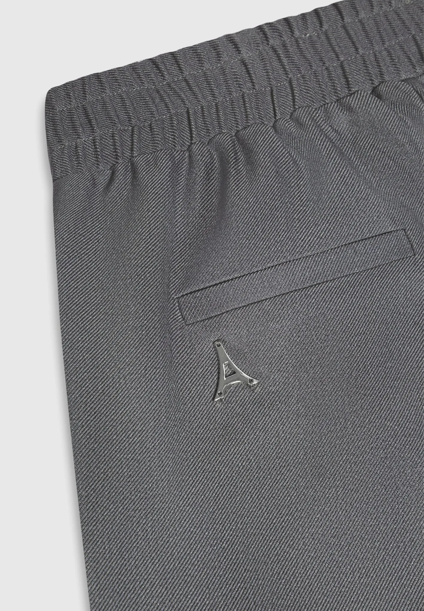 Angular Pocket Cargo Pants - Grey Marl