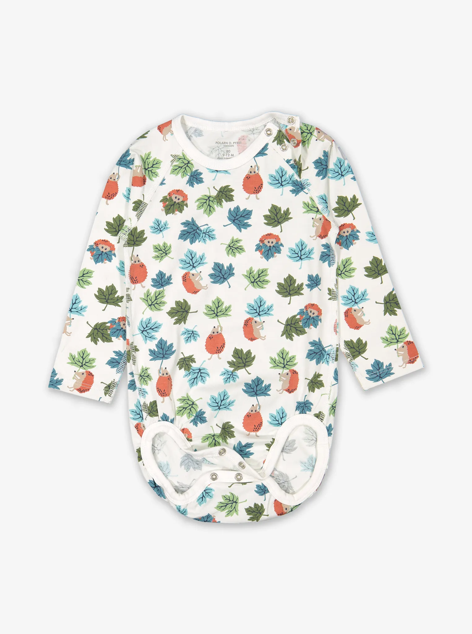 Autumn Hedgehog Baby Bodysuit