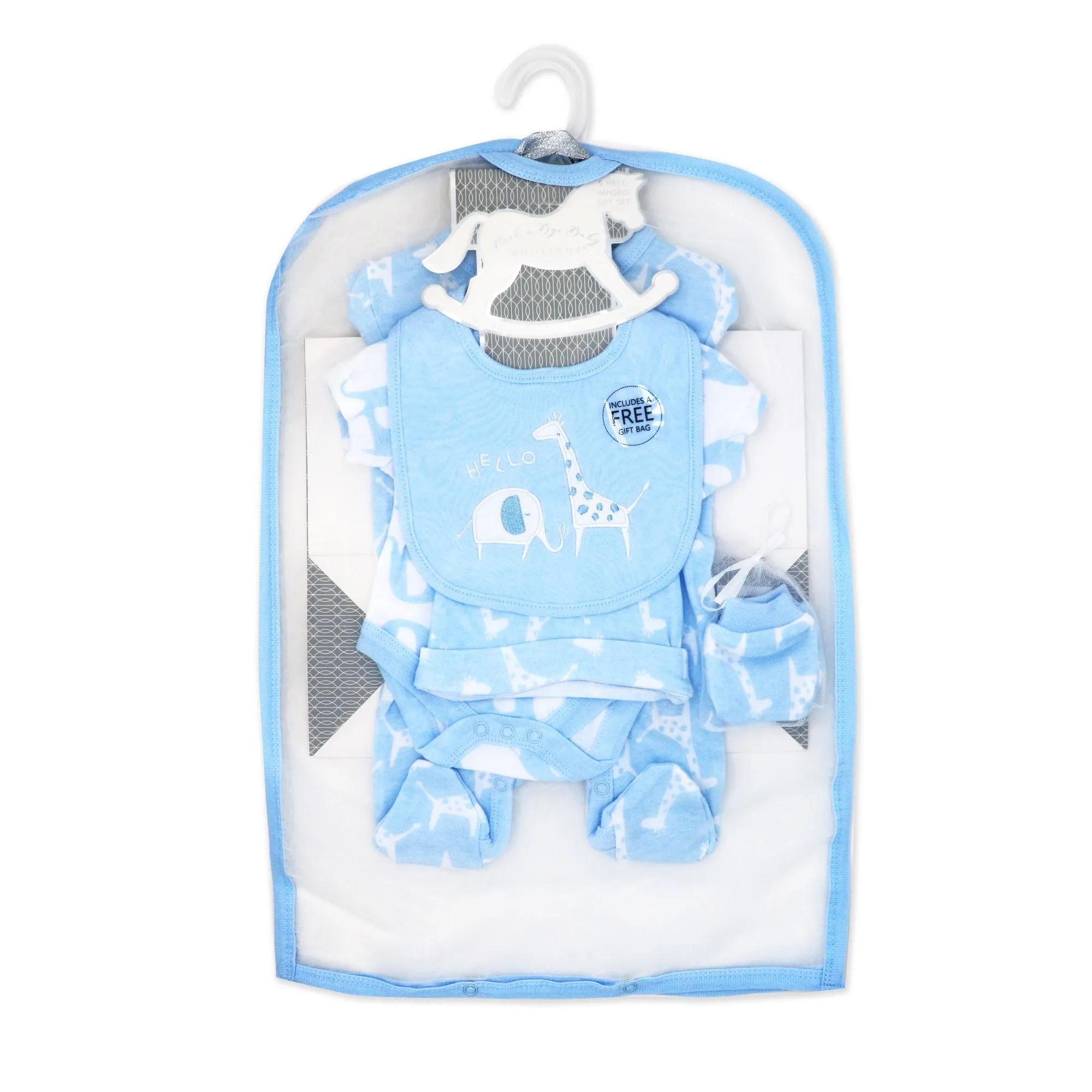 Baby Gift Set - Blue Safari