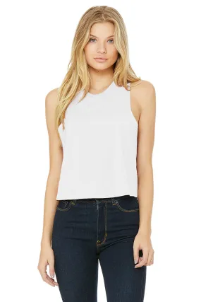 Bella Canvas| Womens Racerback Cropped Tank