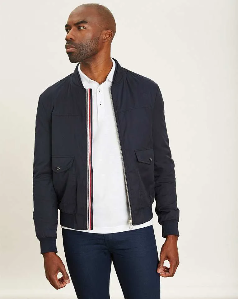 BLOUSON BOMBER MARINE