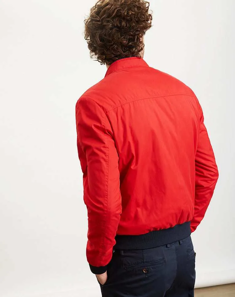 Blouson léger rouge