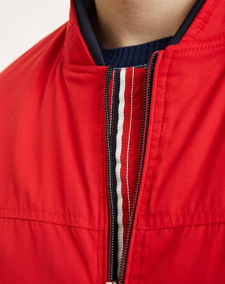 Blouson léger rouge