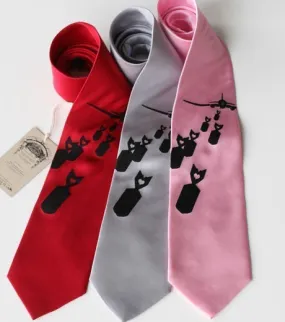 Bombs Away! Silk Necktie