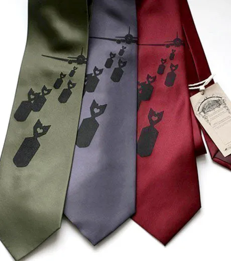 Bombs Away! Silk Necktie