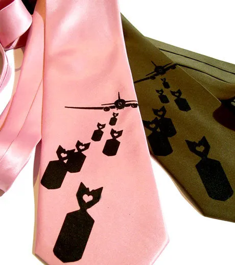 Bombs Away! Silk Necktie