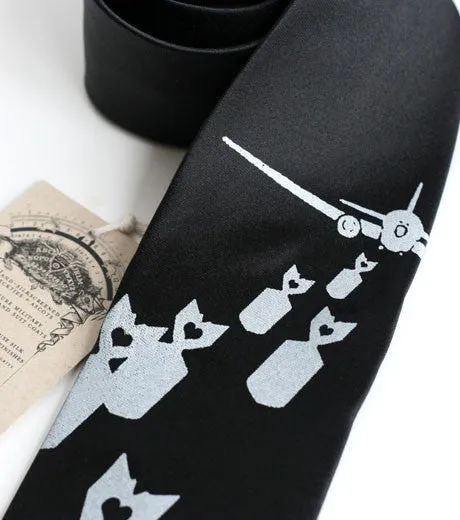 Bombs Away! Silk Necktie