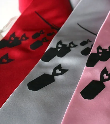 Bombs Away! Silk Necktie