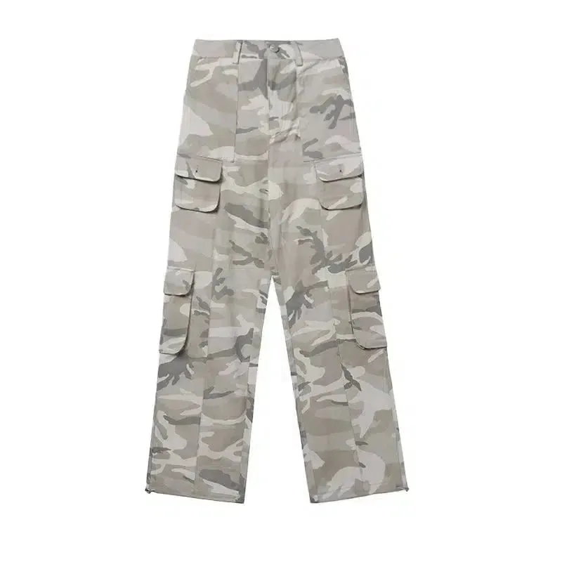 Cargo Gray Camouflage Pants