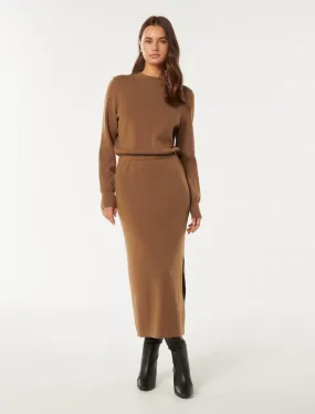 Carmella Knit Midi Dress