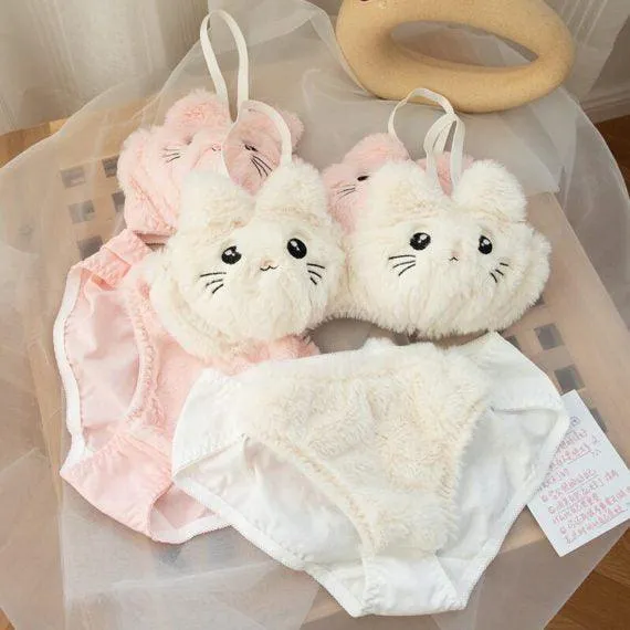 Cute Kitty Lingerie Set