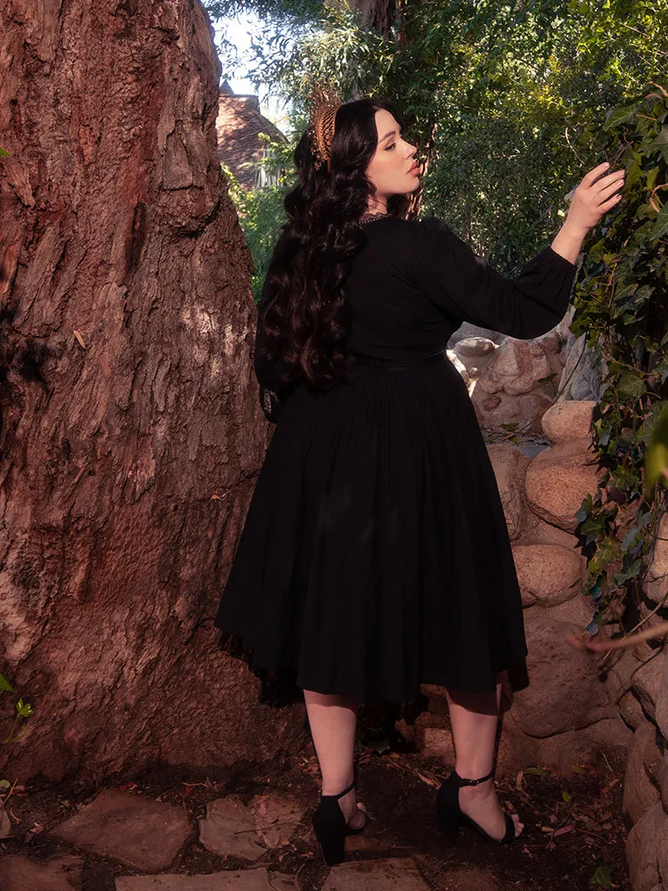 Dark Forest Dress in Black