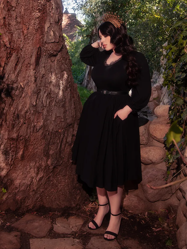 Dark Forest Dress in Black