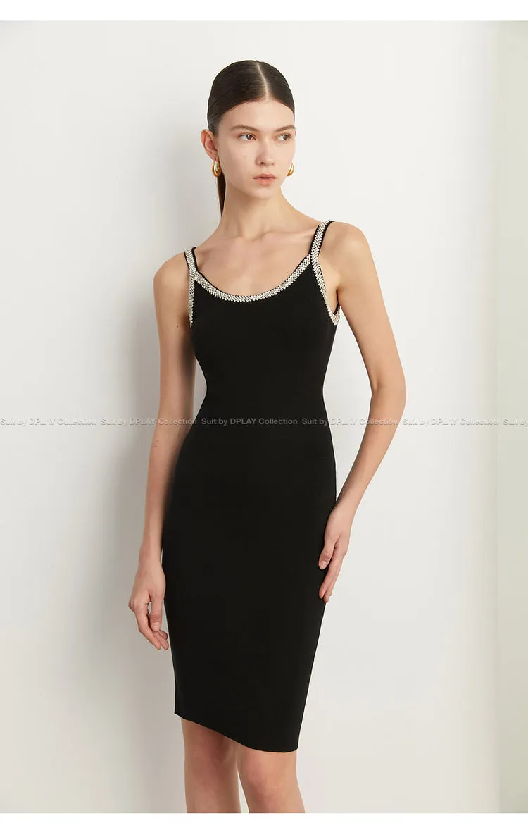 Elegant bodycon Slip Dress - Pinqi