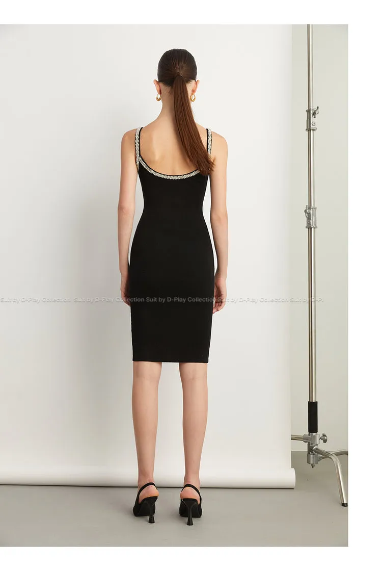 Elegant bodycon Slip Dress - Pinqi