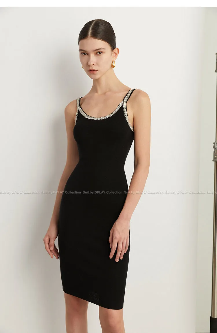 Elegant bodycon Slip Dress - Pinqi