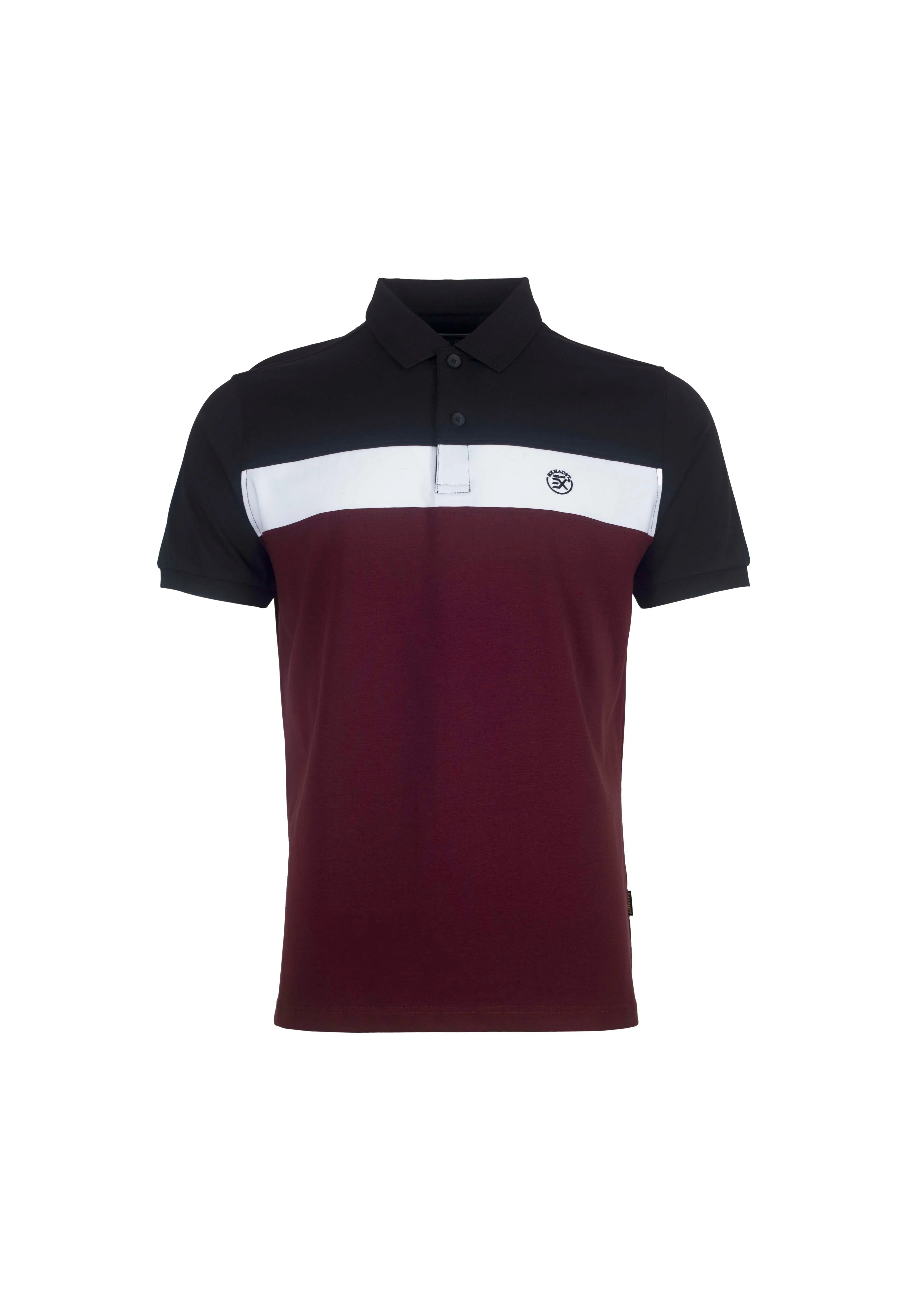 EXHAUST Cut & Sew Polo T- Shirt [Slim Fit] 1431