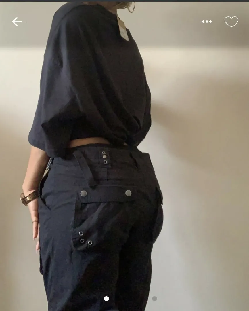 Factorie Black Cargo Pants