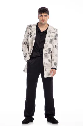 Graphic Print Jacket