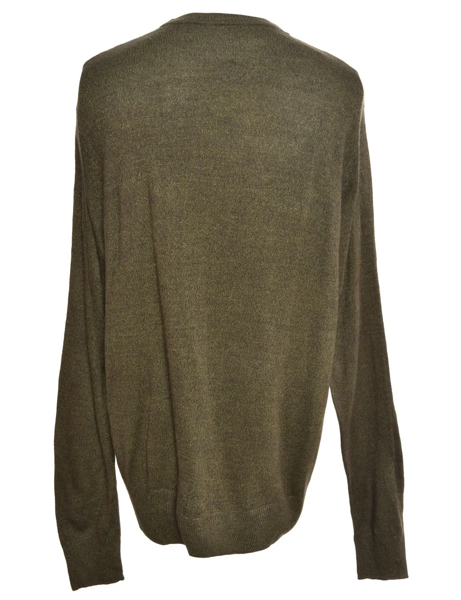 Green Dockers Argyle Jumper - L