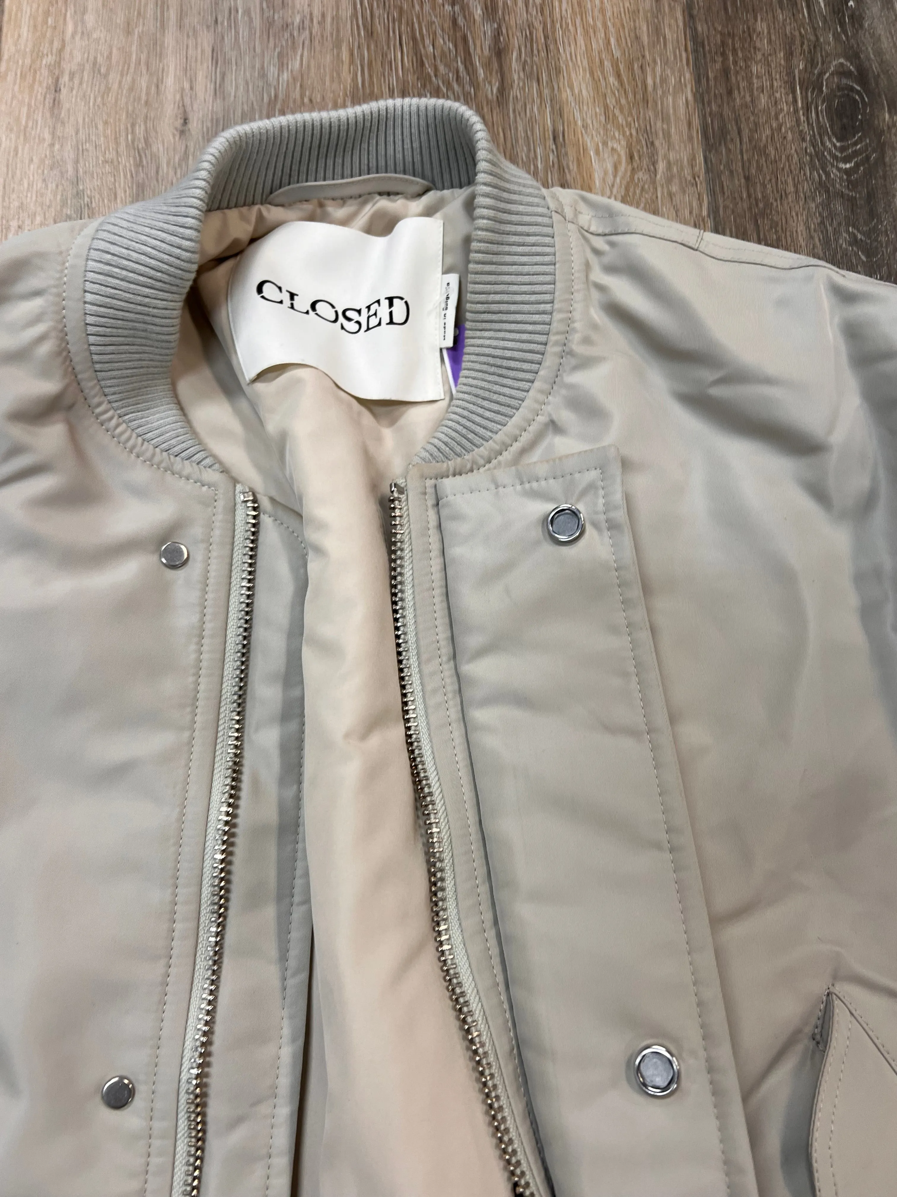 Jacket Other By Closed In Cream, Size: Xs