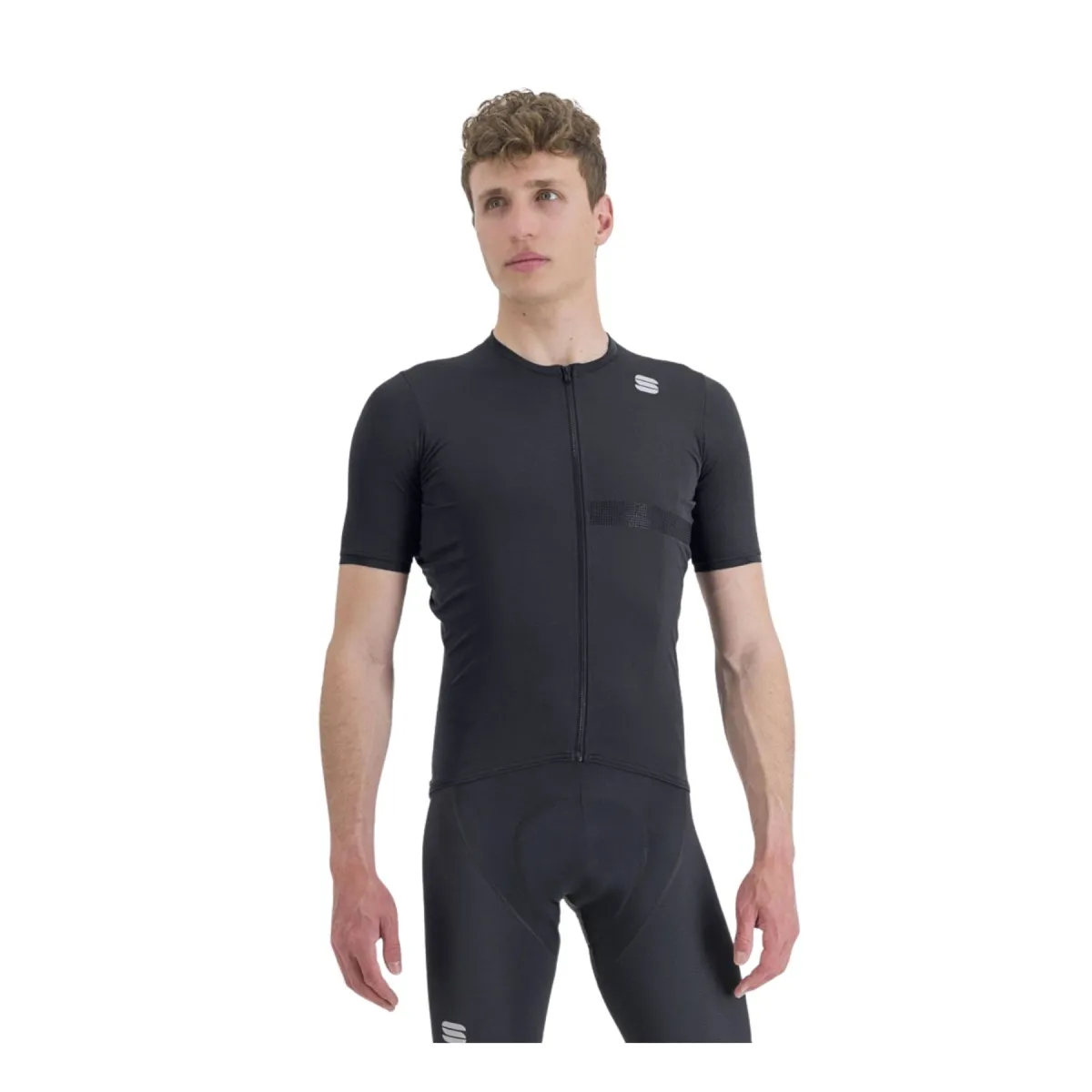 Jersey Sportful Matchy Short Sleeves Black