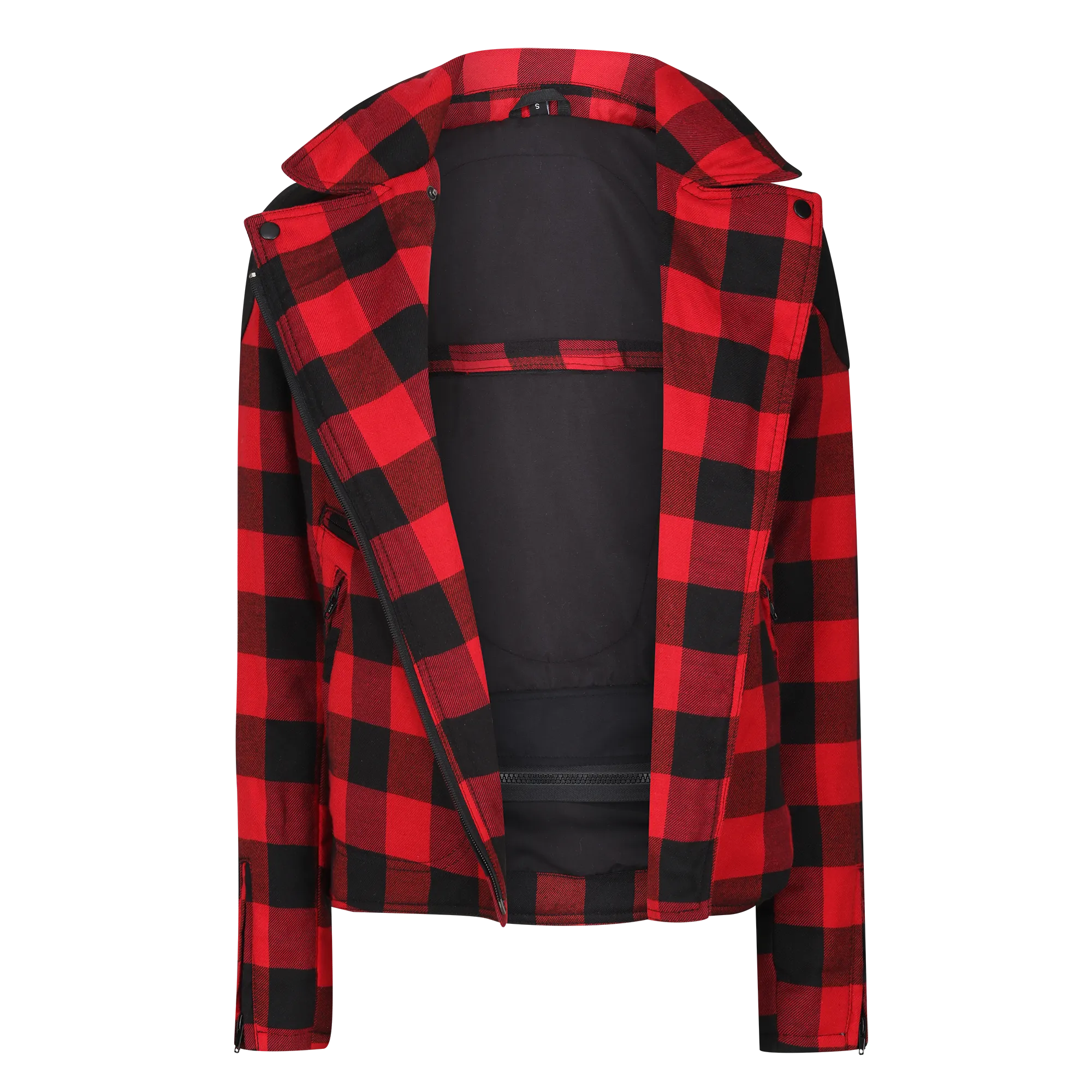 Jessie Flannel Jacket (Red)