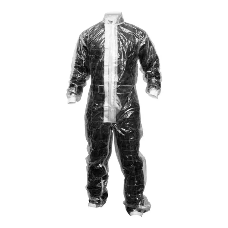 K1 RaceGear Clear Rain Suit 1 Piece - Clear