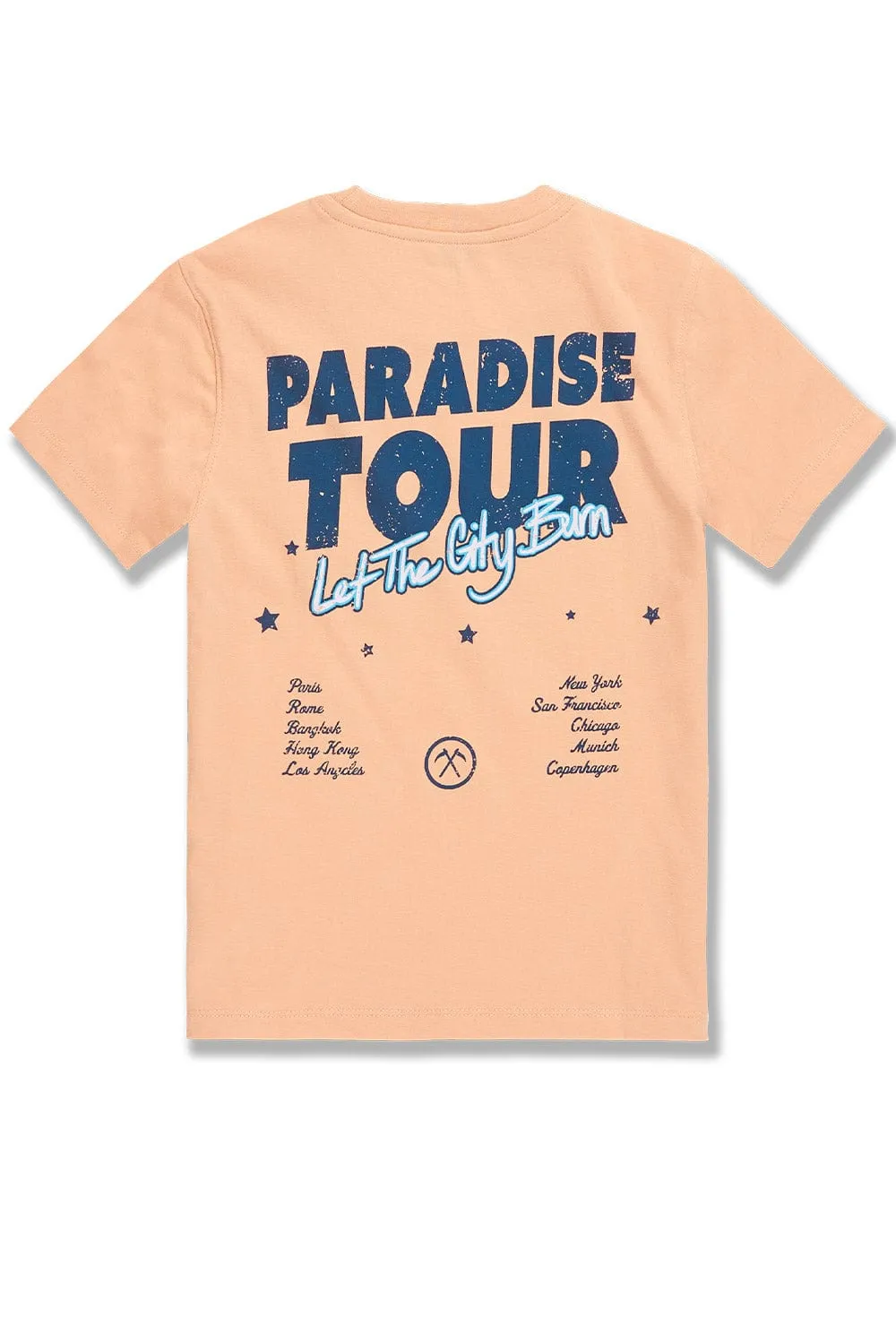 Kids Paradise Tour T-Shirt (Peach)