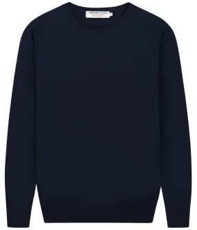 KUYICHI Noel crewneck jumper dark navy men