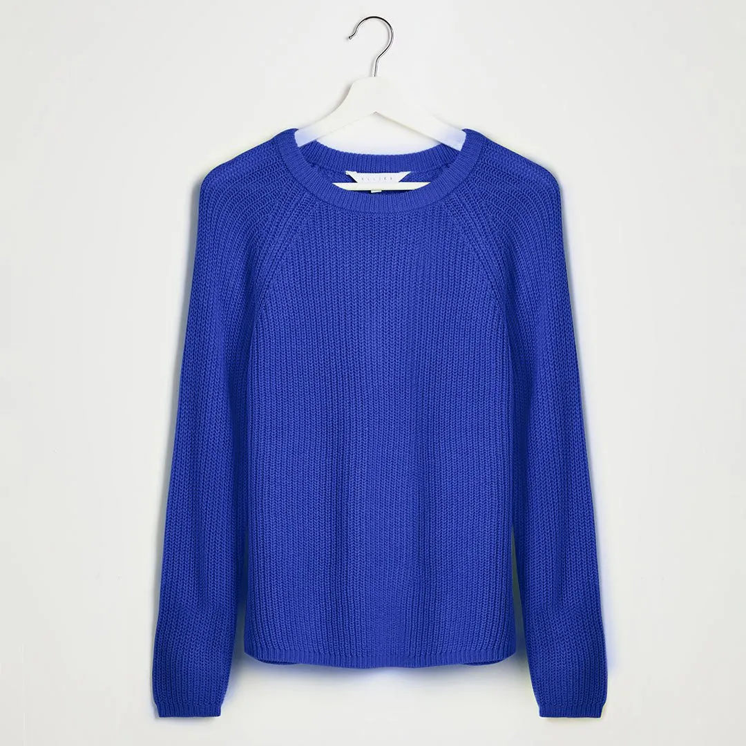 Ladies Cobalt Raglan Sleeve Jumper