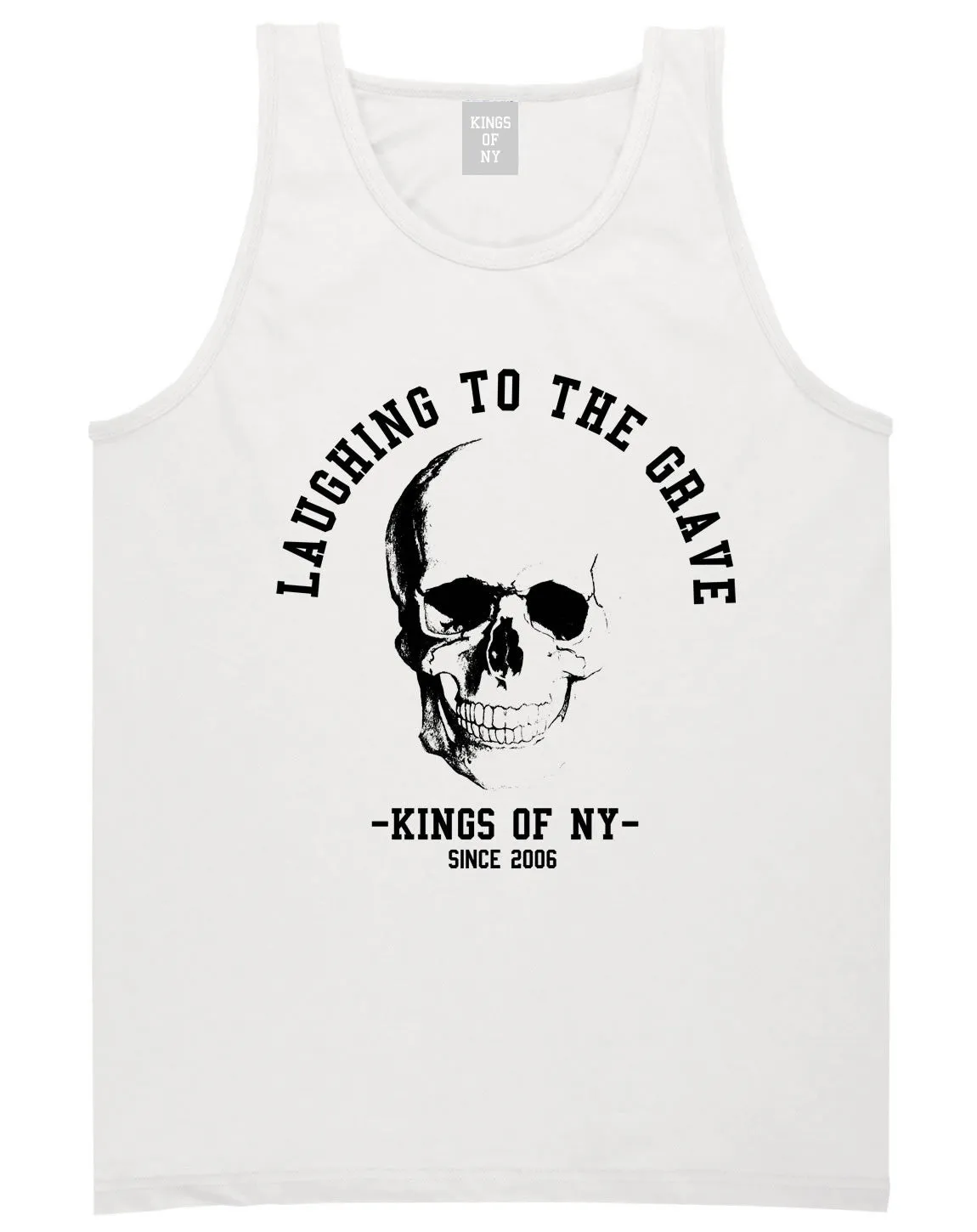 Laughing To The Grave Skull 2006 Tank Top