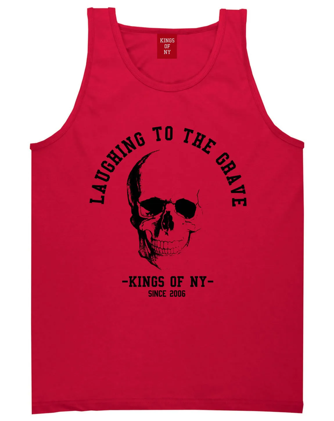 Laughing To The Grave Skull 2006 Tank Top