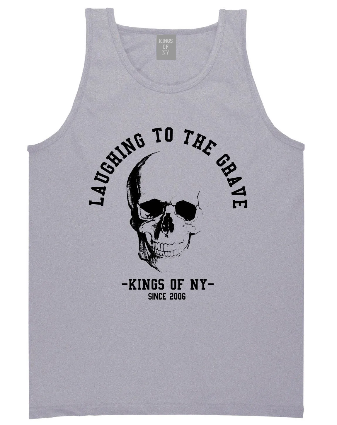 Laughing To The Grave Skull 2006 Tank Top