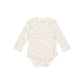 Little Dutch Long Sleeve Bodysuit - Flowers   Butterflies