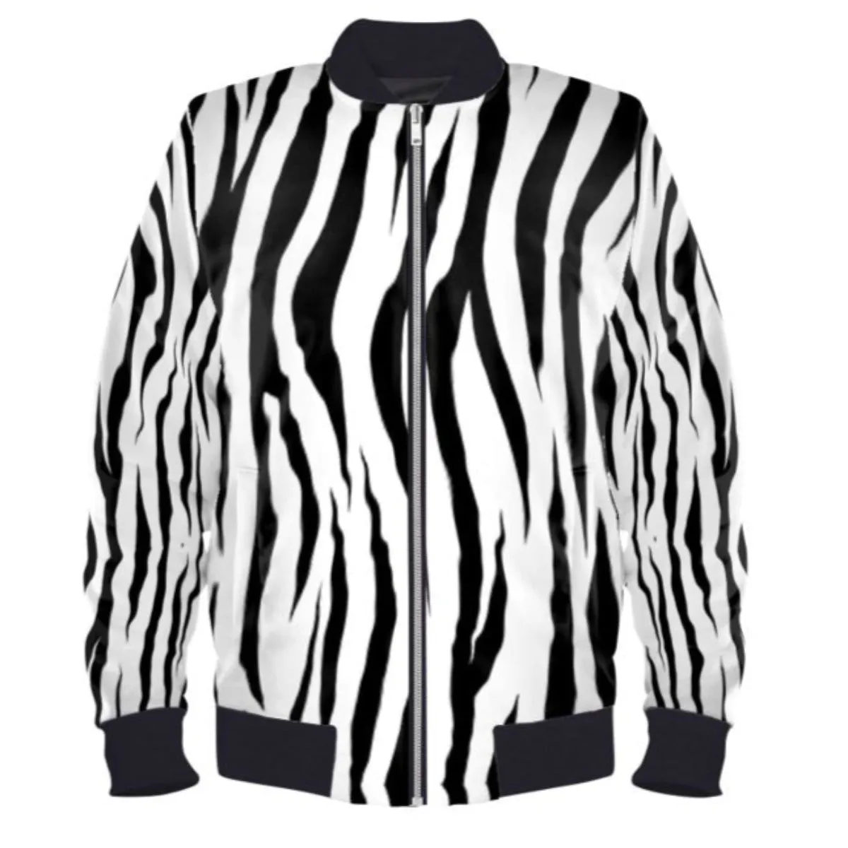 Men's bomber jacket Zebra