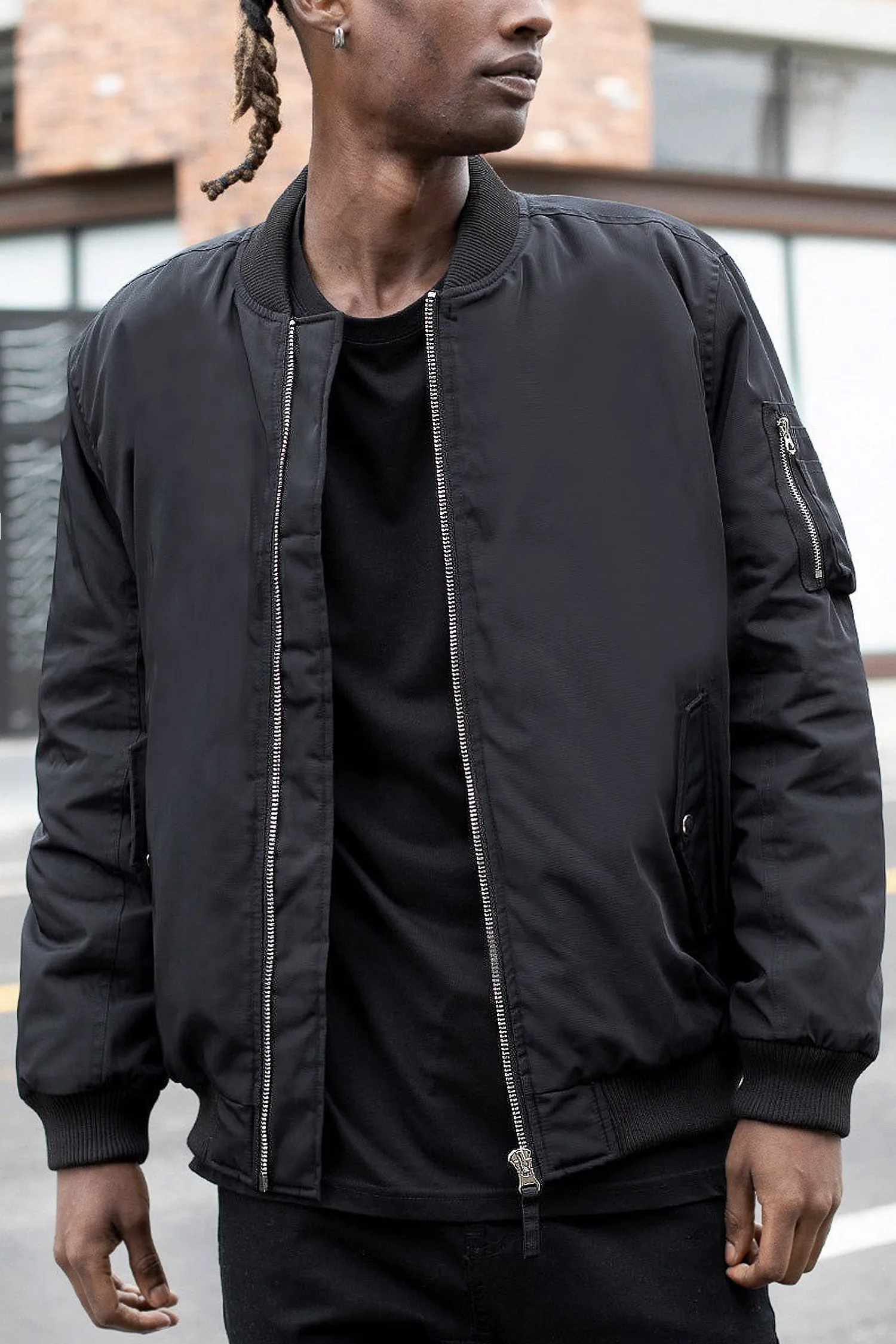 Men's Essential Bomber Jacket