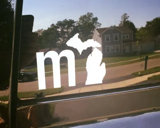 mi Vinyl Car Decal (9 colors)