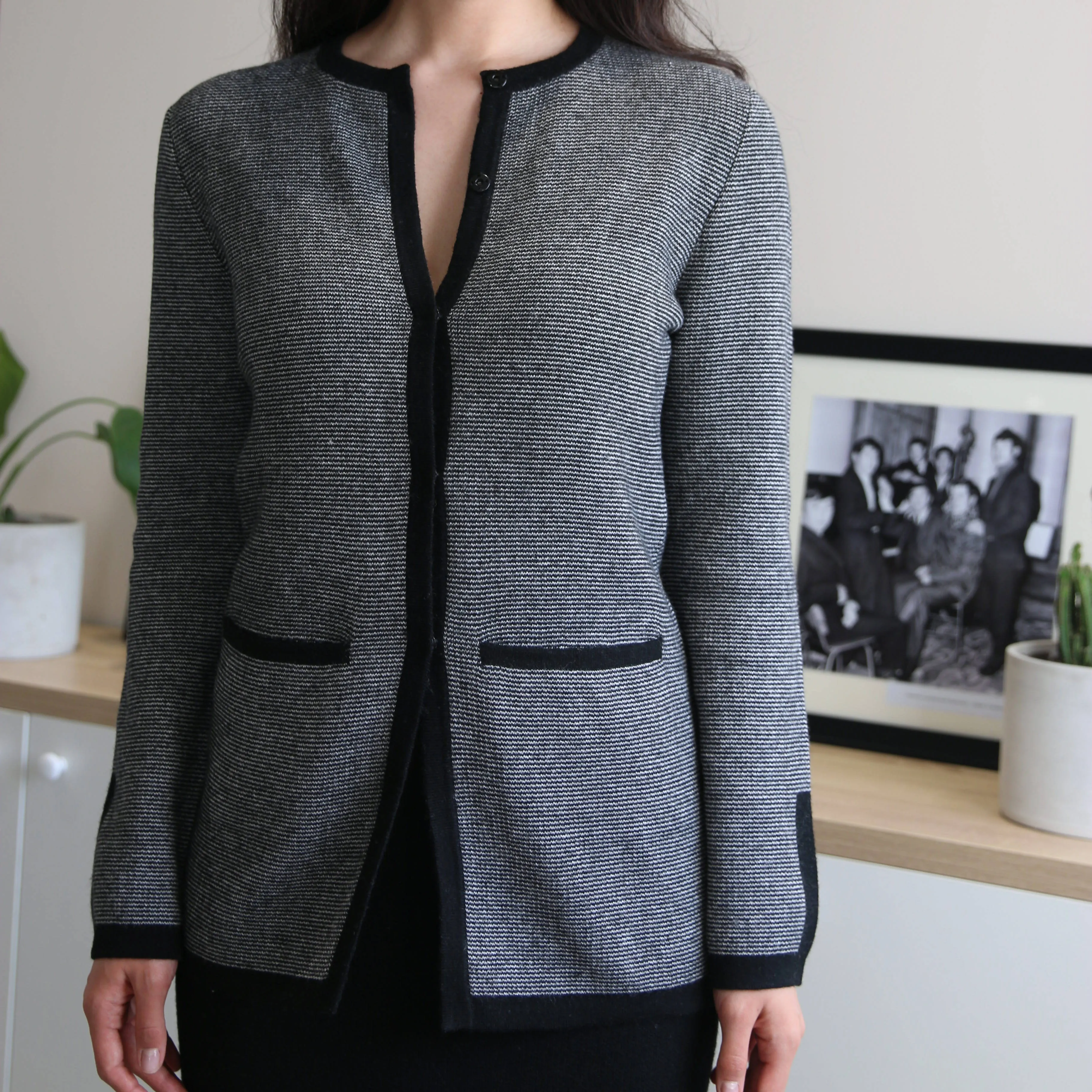 MID JACQUARD JACKET