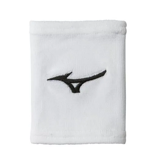 Mizuno 5" Wristband | White